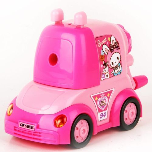 Cute Car Pencil Sharpener Art Student Hand-held