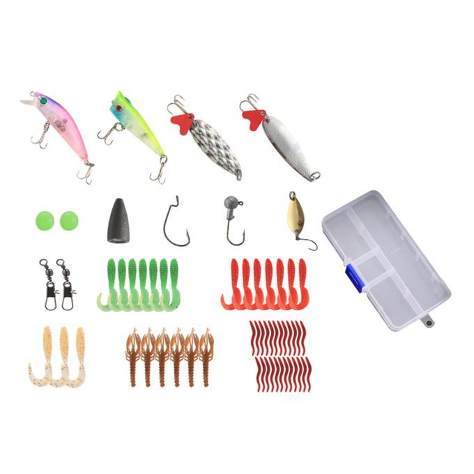 59pcs   Bass Crankbait Hooks  Crank Baits +