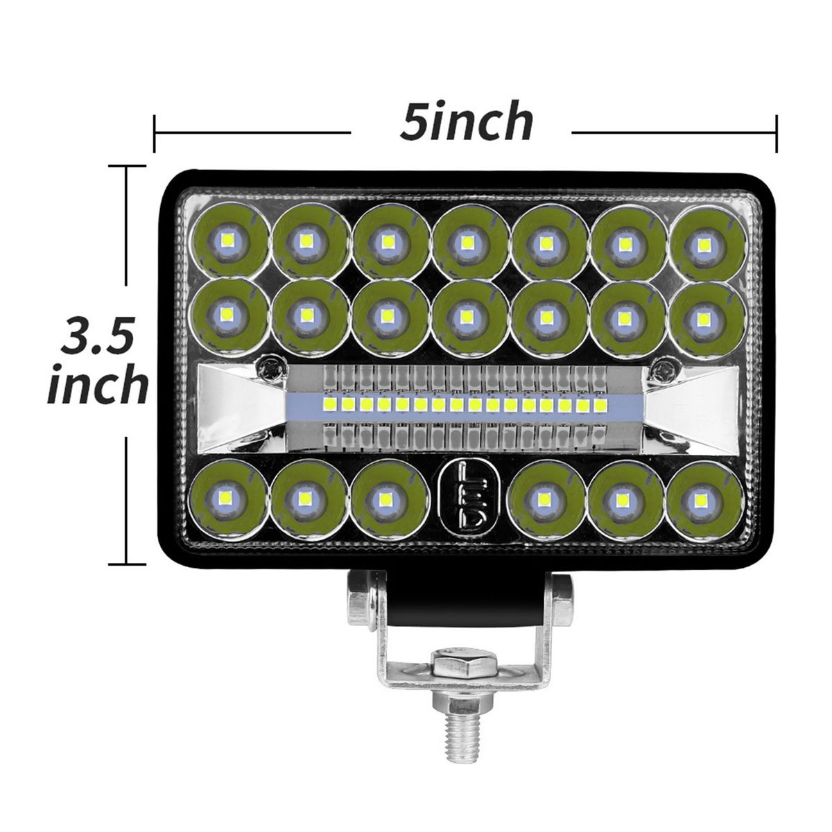 1Pcs 108W 5inch 6500K LED Work Light Fog   Driving Light