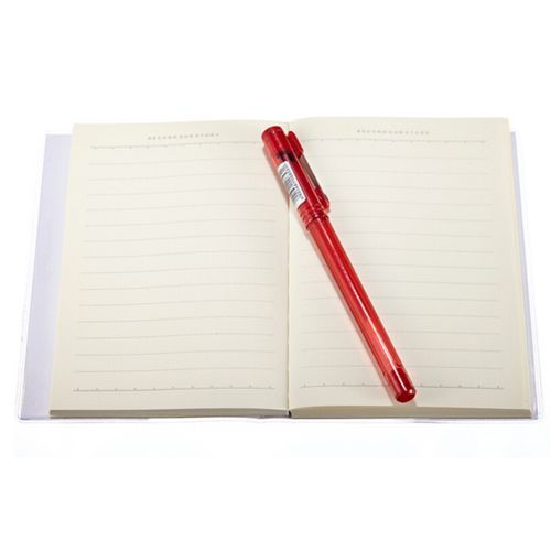Creative Simple Design Colorful Gum Cover A5 Diary Notebook(Pink)