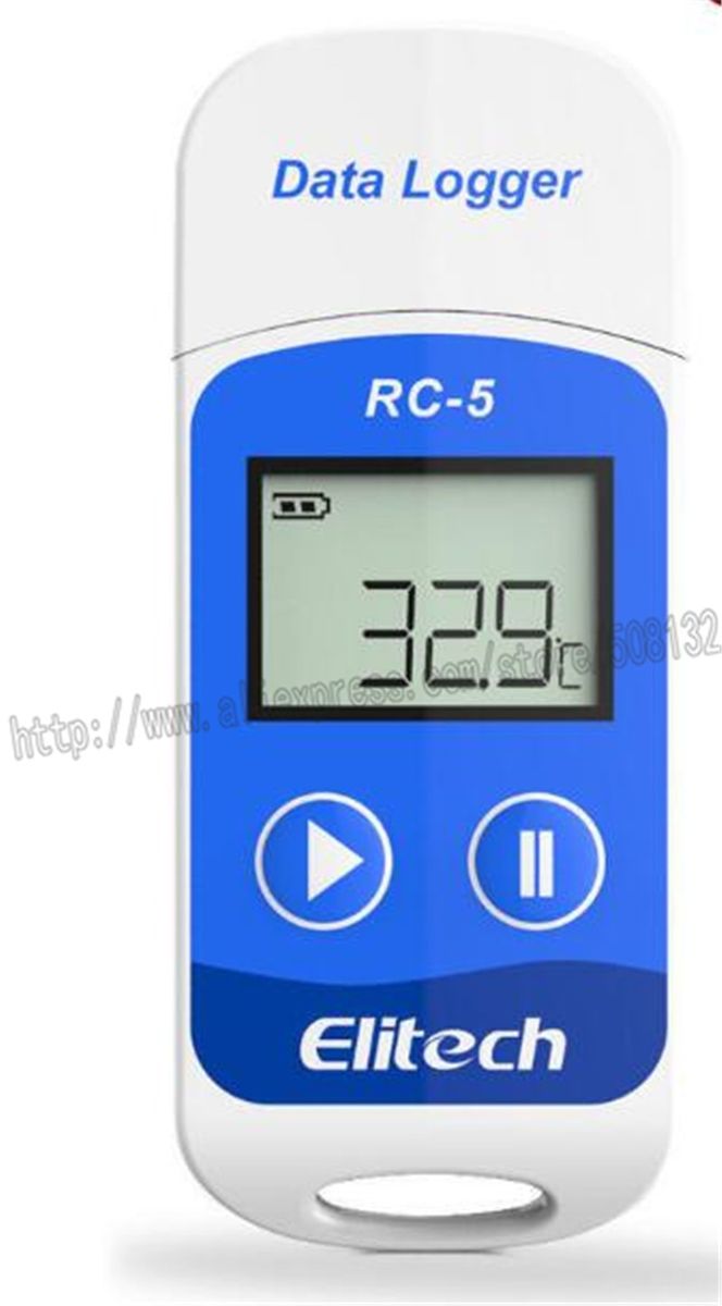 Elitech RC-5 USB Temperature Data Logger Recorder Internal Sensor 32000 Points