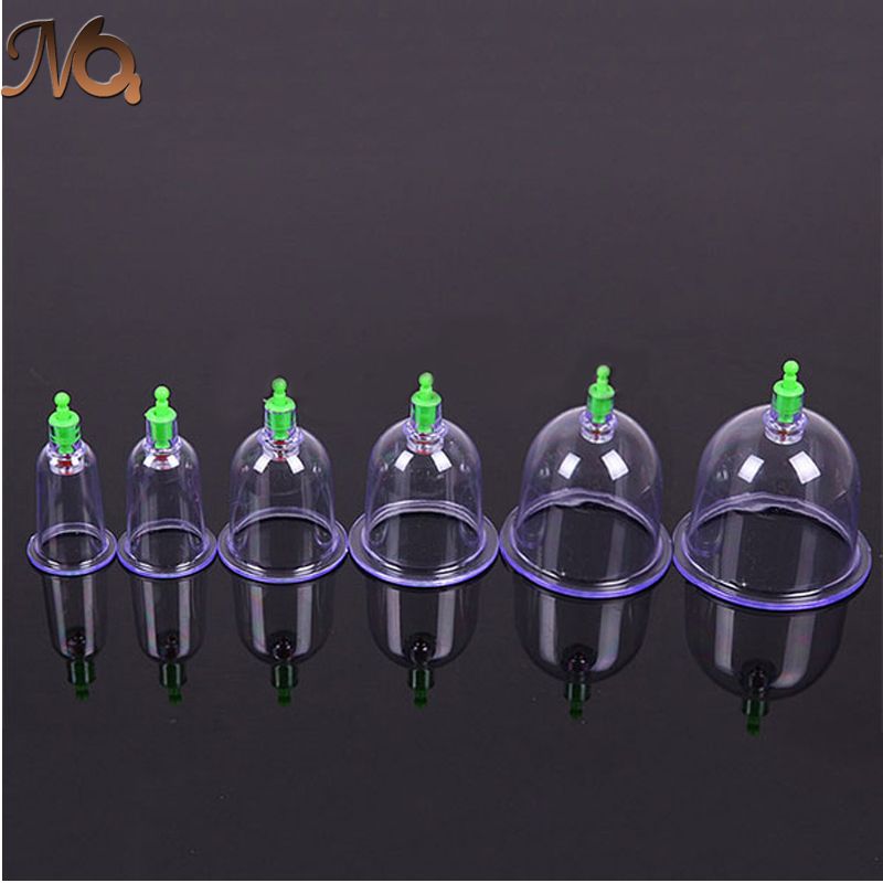 Medical Relaxation Massage Kit Massage Set Body Portable Cupping Vacuum Cupping Body Therapy Chinese Set 12Pcs Set
