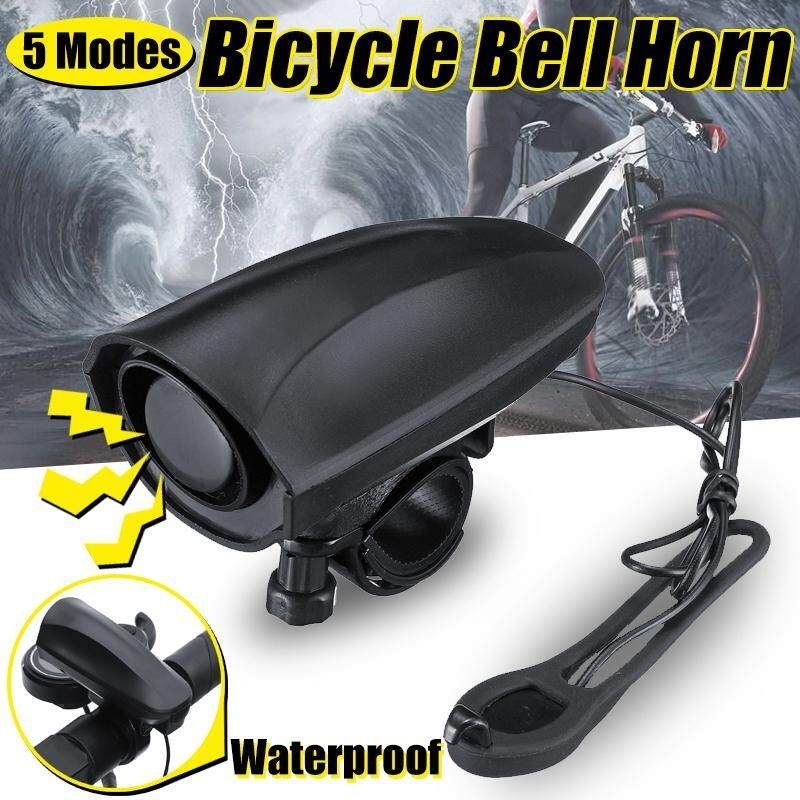 Bicycle Bell Horn 5 Different Modes Voice Lound Sound Bicycle Cycling Outdoor