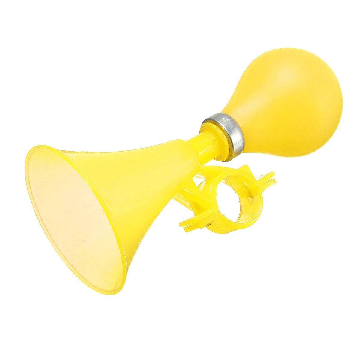 Kids Children Bicycle Cycle Bike Squeeze Honking Horn Hooter Bell Squeaky Sound Yellow Yellow