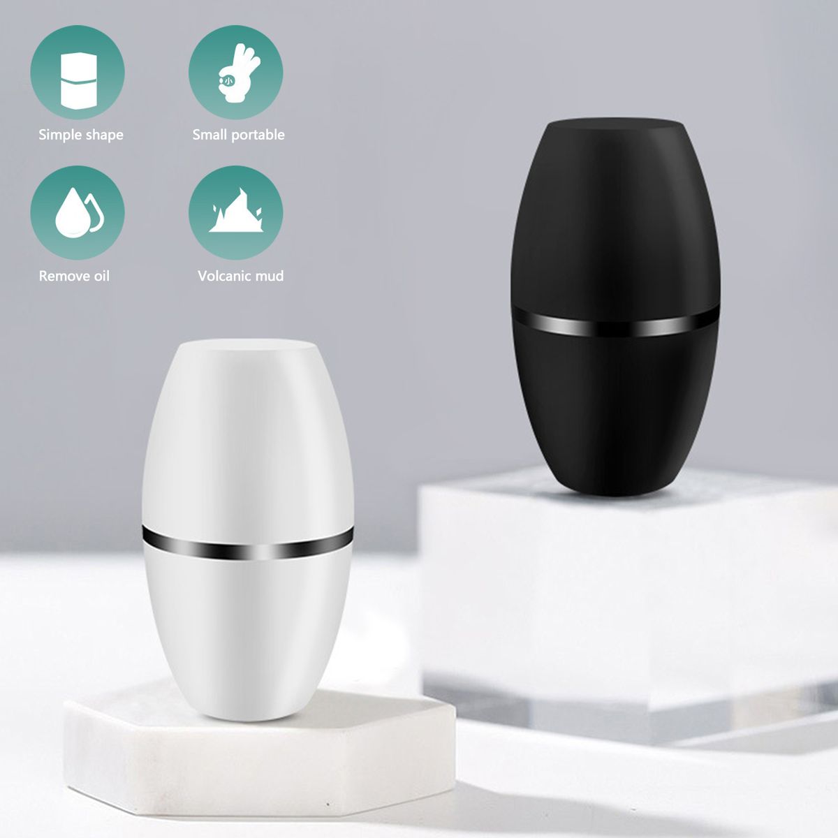 Volcanic Stone Roller Ball Face Oil Absorption Control