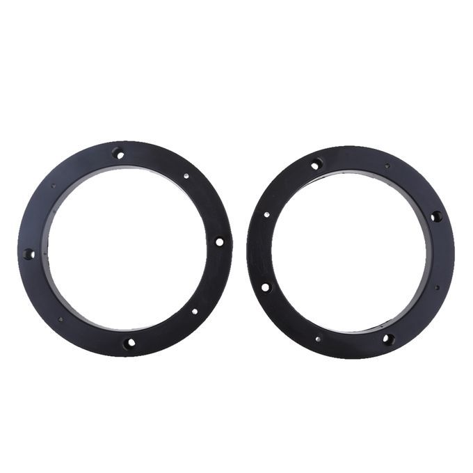 2pcs Black 5inch Car Stereo Audio Speaker Mounting Spacer Rings