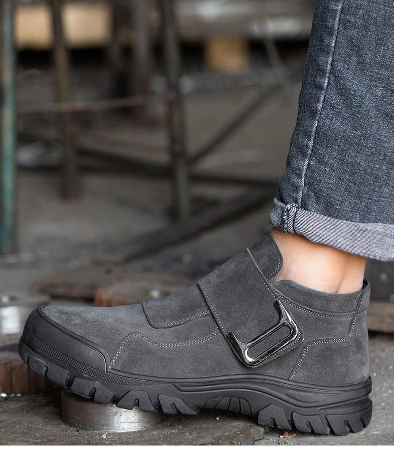 Labor insurance shoes soft bottom anti-spark welder shoes