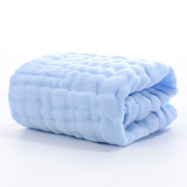 6layers Baby Cotton Washcloth Towel Handkerchief Infant