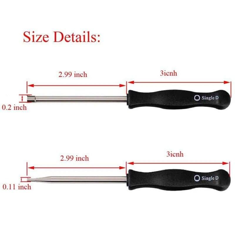 11Pcs Carburetor Adjustment Screwdriver Tool Kit with Carb Cleaning Needles Brushes Fit for Common 2 Cycle Carburator