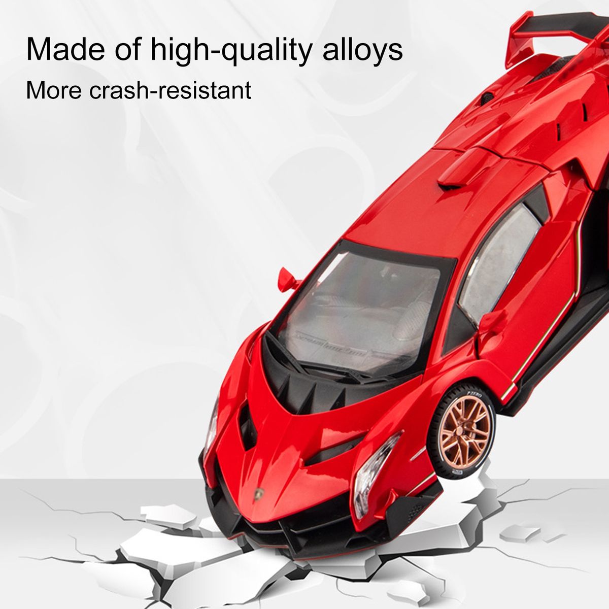 Pull Back Car Sports Car Diecast Alloy Car Model Red