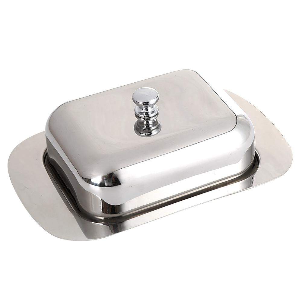 Luxious Stainless Steel er Dish Box Container Shiny