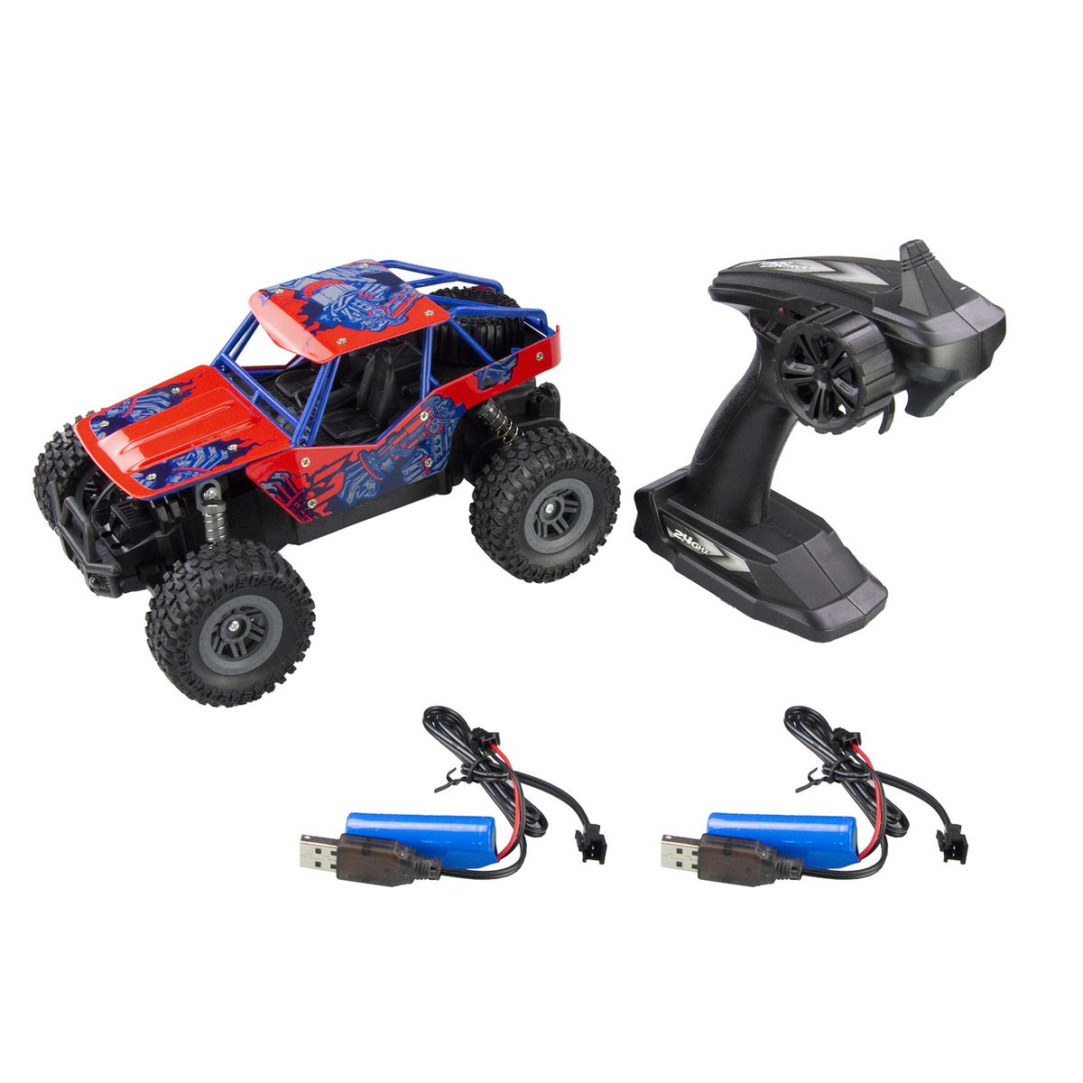 Remote Control Car 1/18 2.4GHz 15km/h Off Road Trucks 4WD