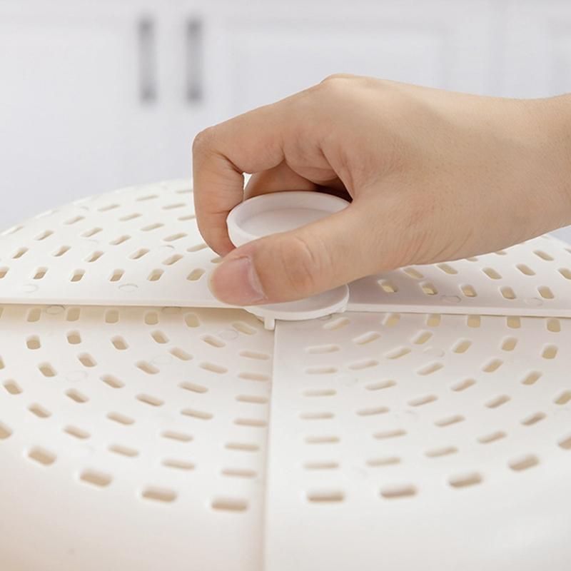 2PCS Household Foldable Dish Cover Kitchen Anti-Fly and