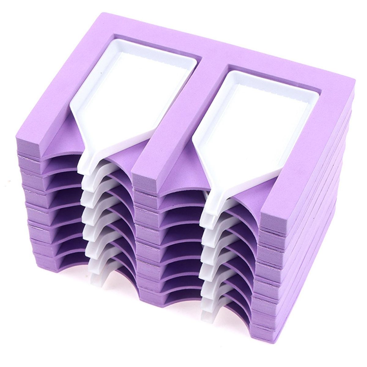 Diamond Painting Tray Diamond Painting Accessories Tools Organizer Purple