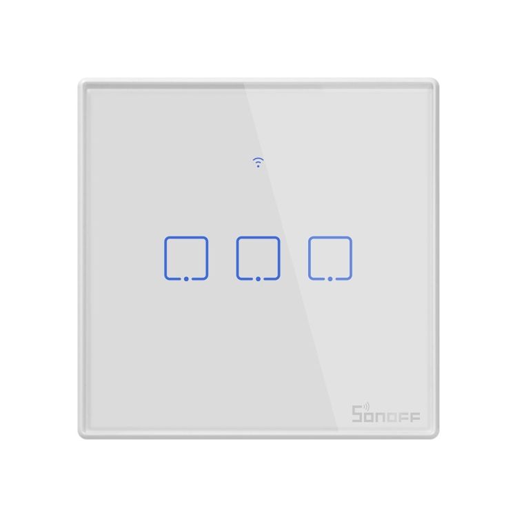 Sonoff T2 Touch 86mm Tempered Glass Panel Wall Touch Switch