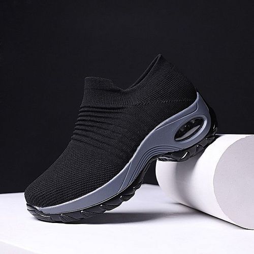 Trending Female Stockings Sneakers - Black