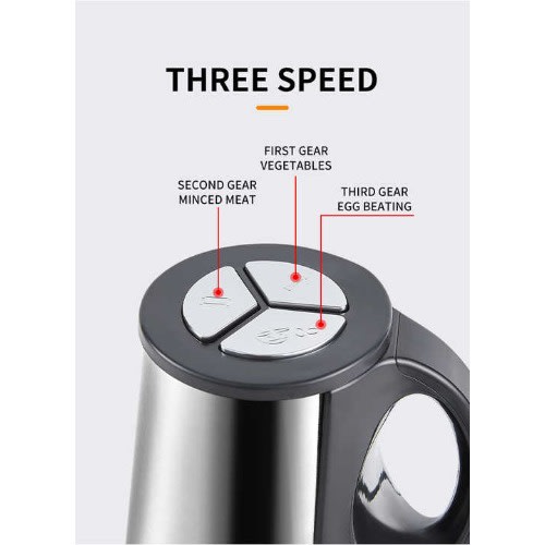 Yam Pounder And Food Processor - 4.5l - 1500W