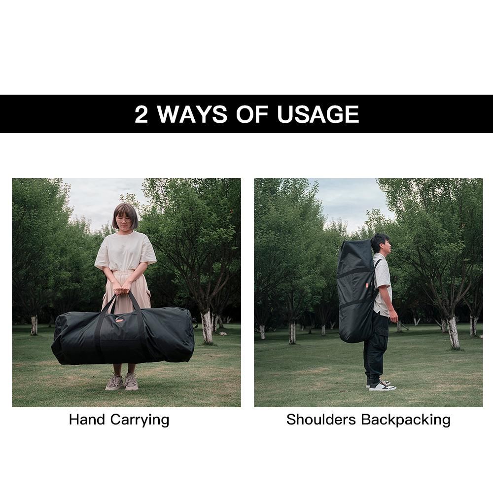 100L/150L Waterproof Carry Bag Camping Tool Storage Bag for Folding Chair Table Desk Outdoor Hiking Camping Picnic