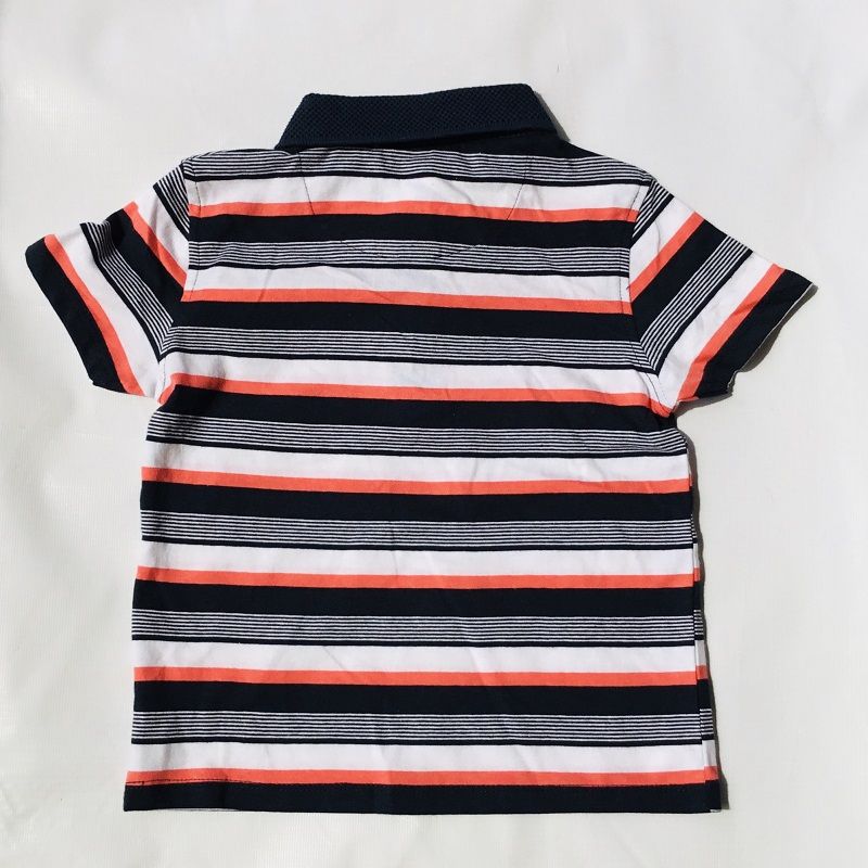 Boys Striped Polo Shirt