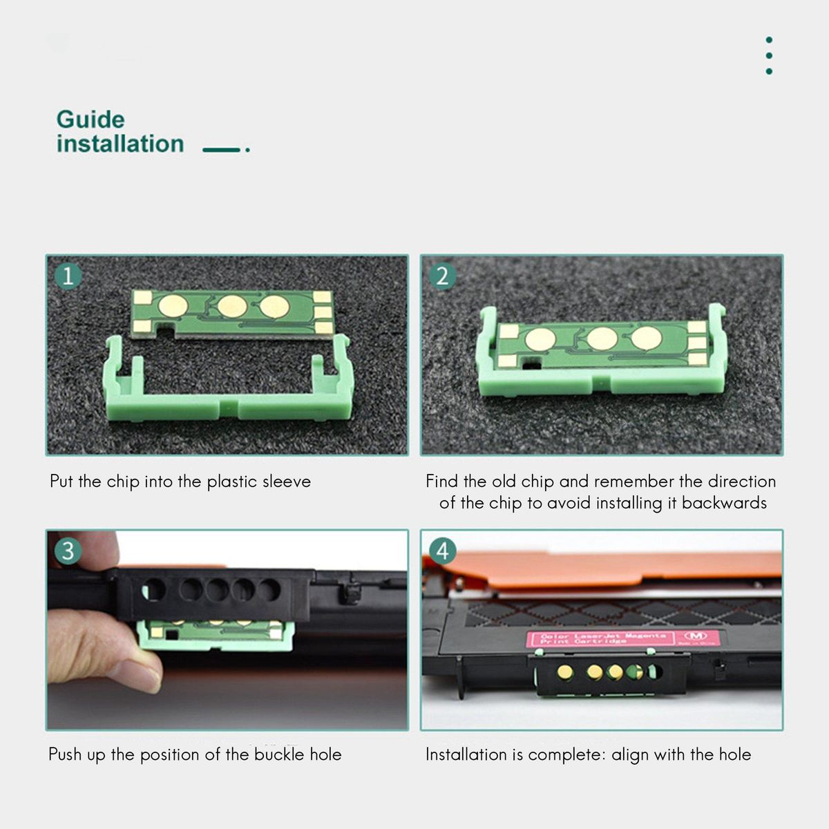 Suitable for Samsung C480W Powder Cartridge Chip C480Fw