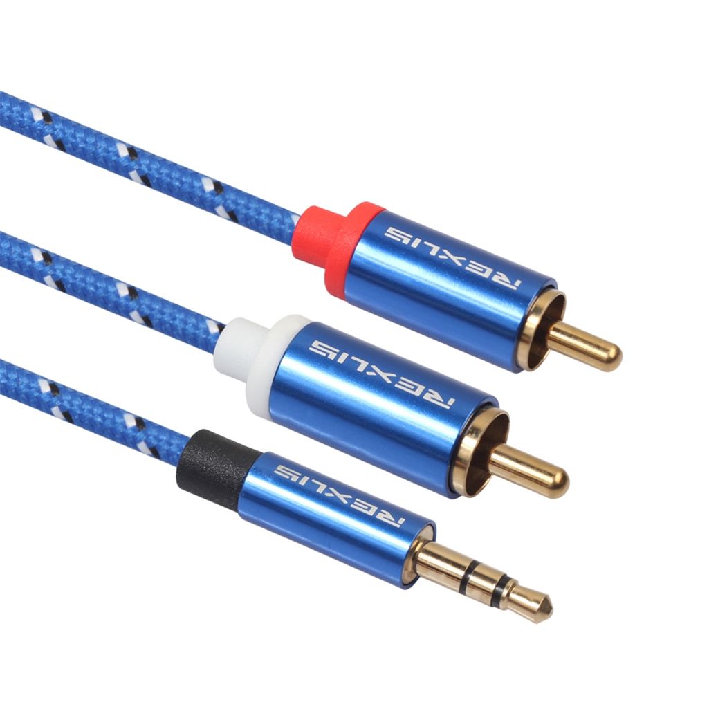 REXLIS 3610 3.5mm Male To Dual Audio Cable