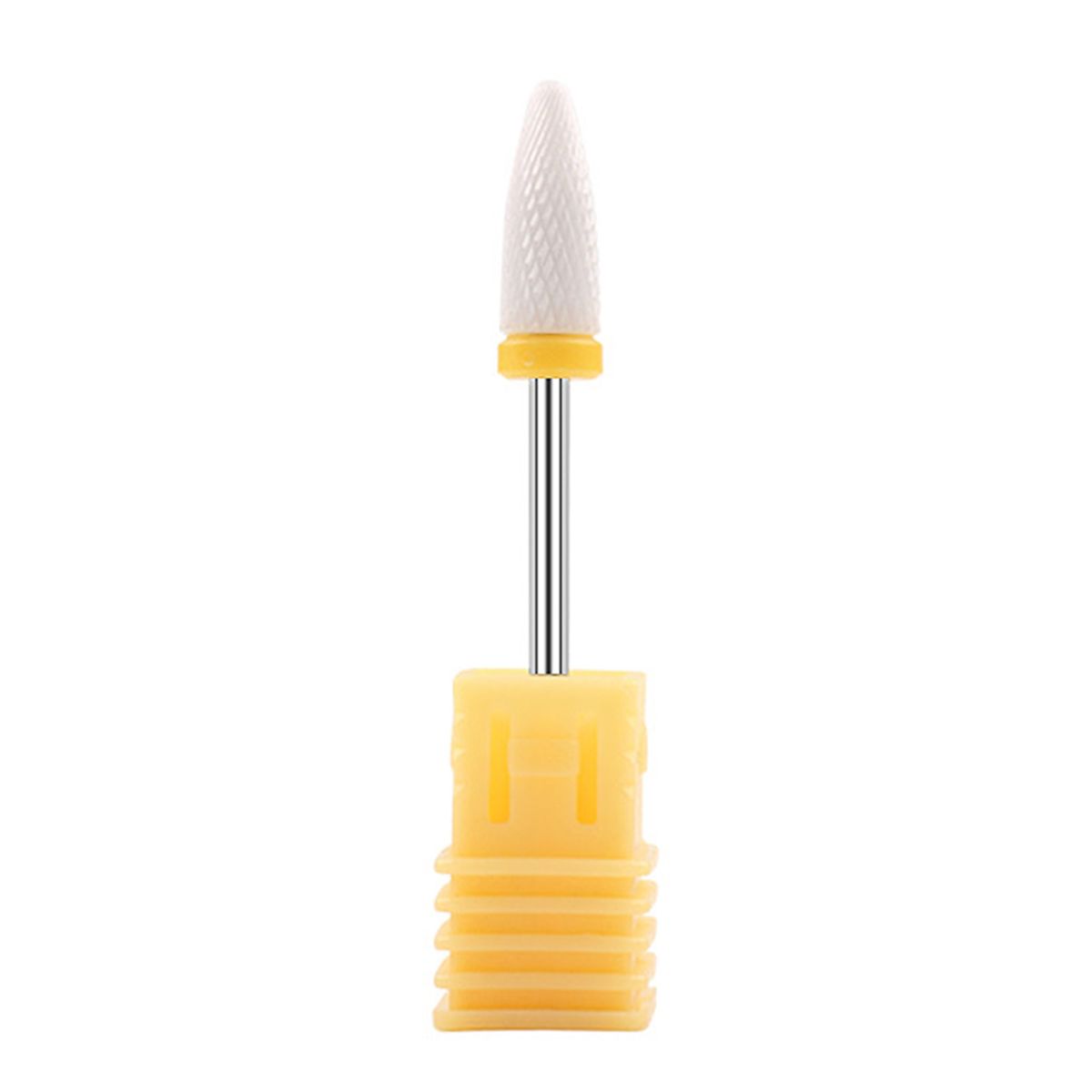 2.35mm Manicure Tools Toe Toenail Cuticle Bits Yellow
