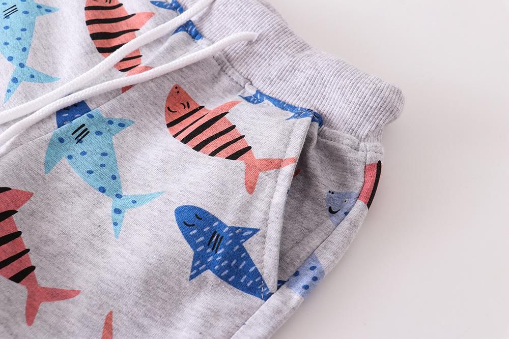 Summer Children's New Cotton Children's Shorts Boys And Girls Casual Pants Baby Cartoon Ch