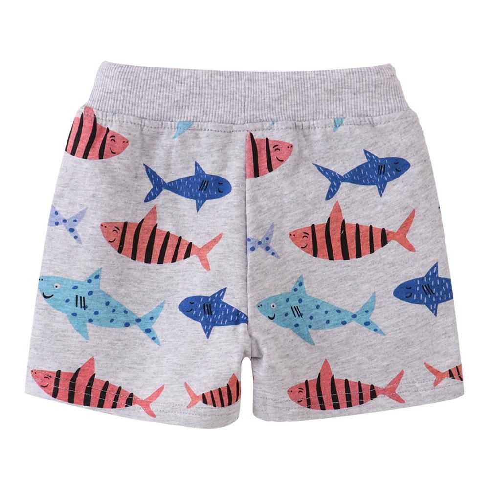 Summer Children's New Cotton Children's Shorts Boys And Girls Casual Pants Baby Cartoon Ch