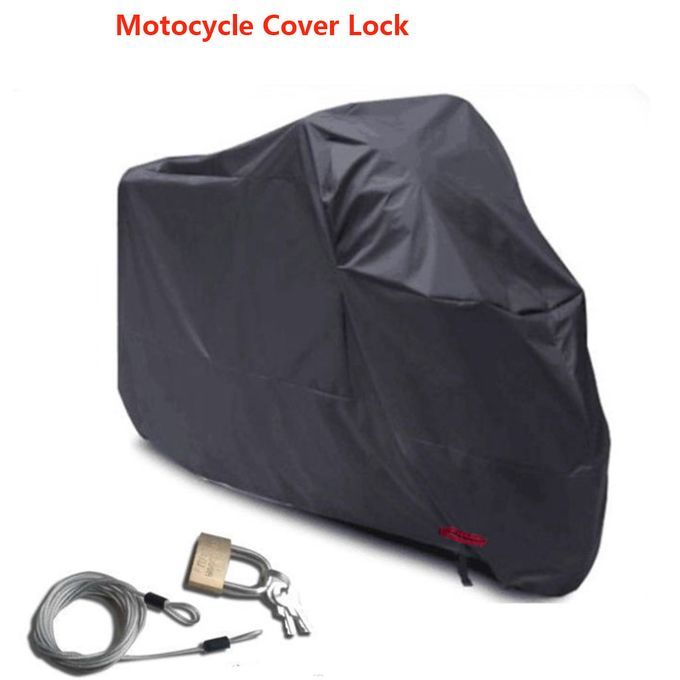 Braided Steel Car Motocycle Cover Cable With Laminated Steel Padlock