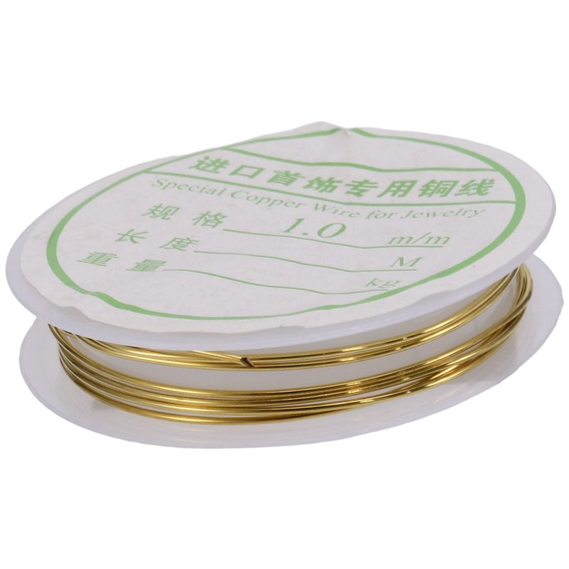 3 18 Gauge Jewelry Copper Tarnish Resistant Jewelry Beading Wire for Jewelry Making Supplies & Crafting