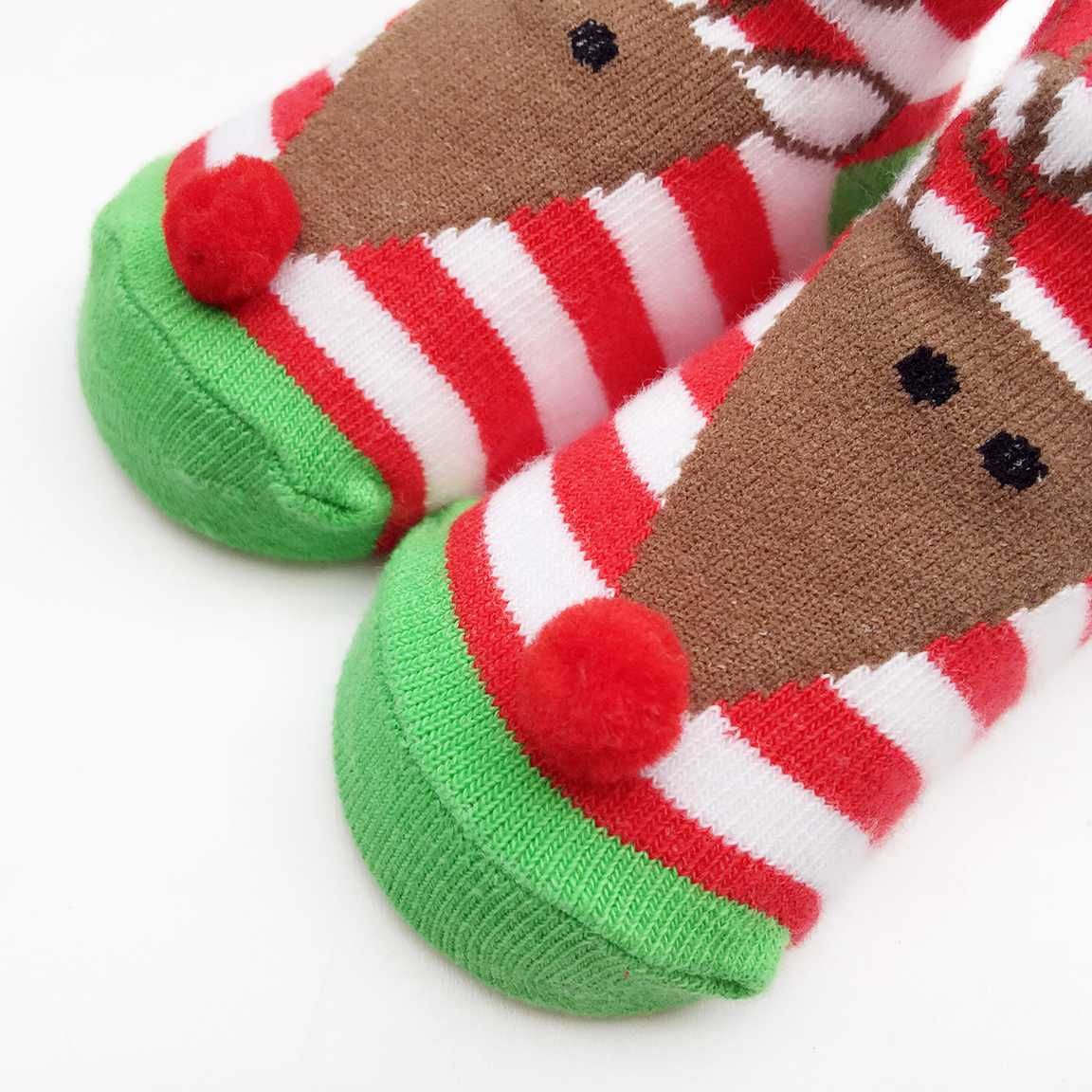 Cotton Baby Socks Stripe Cute Infant Socks Christmas Gifts