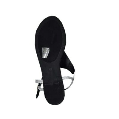 Embellished Women's Flat Sandal - Silver