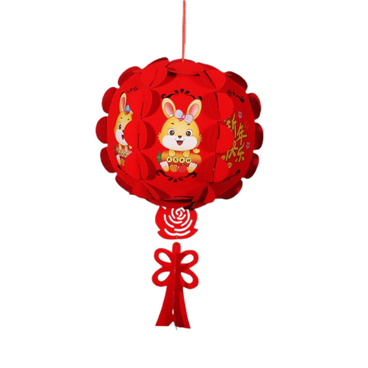 Fabric Lantern Spring Festival DIY Lantern Decoration