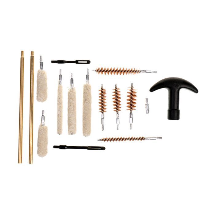 16 Pieces / Set Universal Cleaning Kit Cleaner Brushes Brass Rod Mops