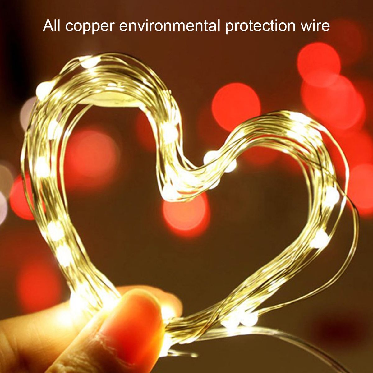 LED Light String Holiday Party Decoration LED Fairy Lights Multicolor