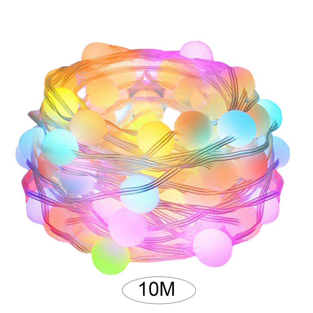LED Light String Holiday Party Decoration LED Fairy Lights Multicolor