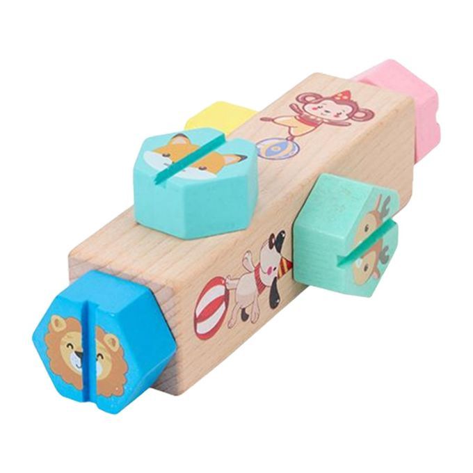 Fun Montessori Screw Driver Board Take Apart Toy Hand-Eye Coordination