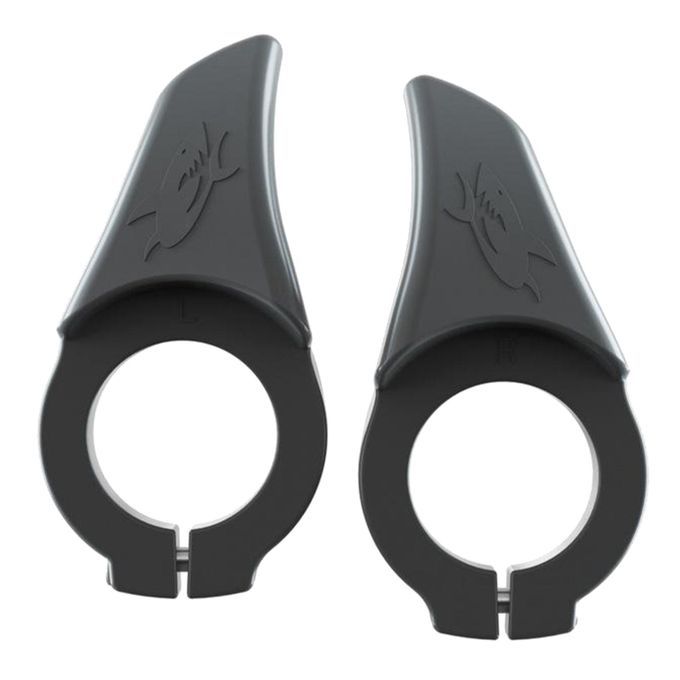Mountain Bike Handlebar Thumb Grips Bicycle Handle Thumb Force Gray