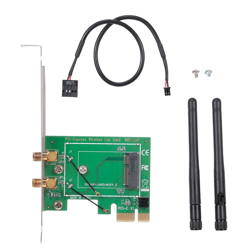 M.2 NGFF To PCI-E Converter Card Network Card Gigabit