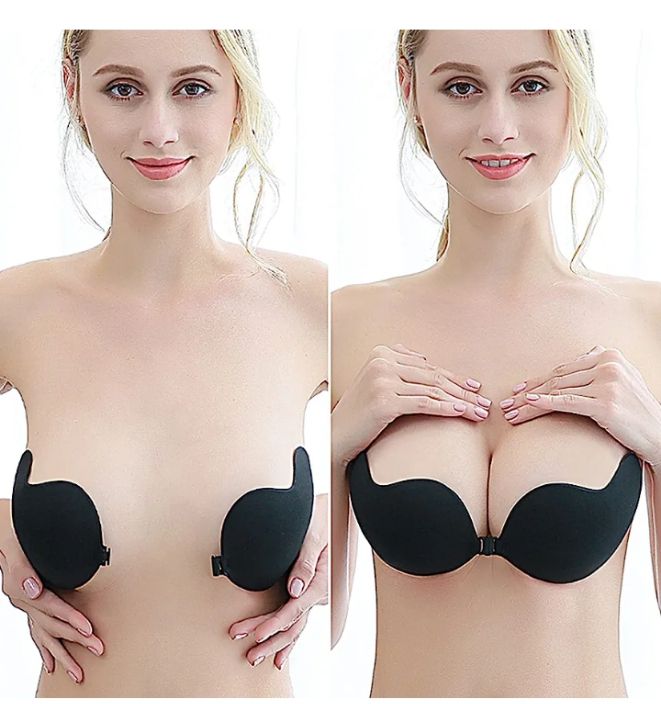 Woman Women Lady Ladies Silicone Push Up Bra