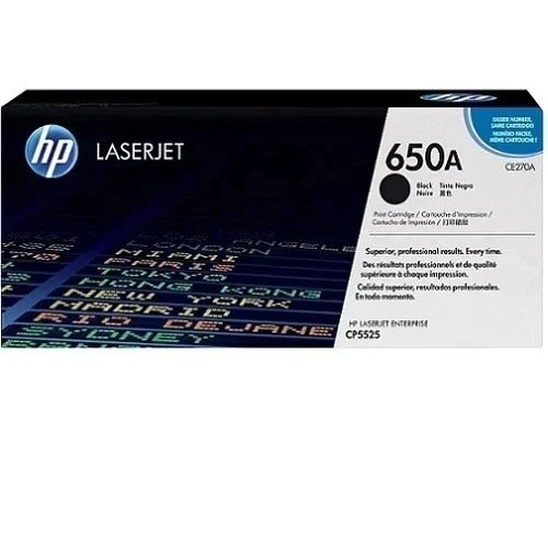 Laserjet Toner - 650a - Black