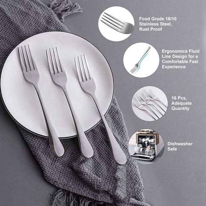 Set Of 12 Top Food Grade Stainless Steel Silverware