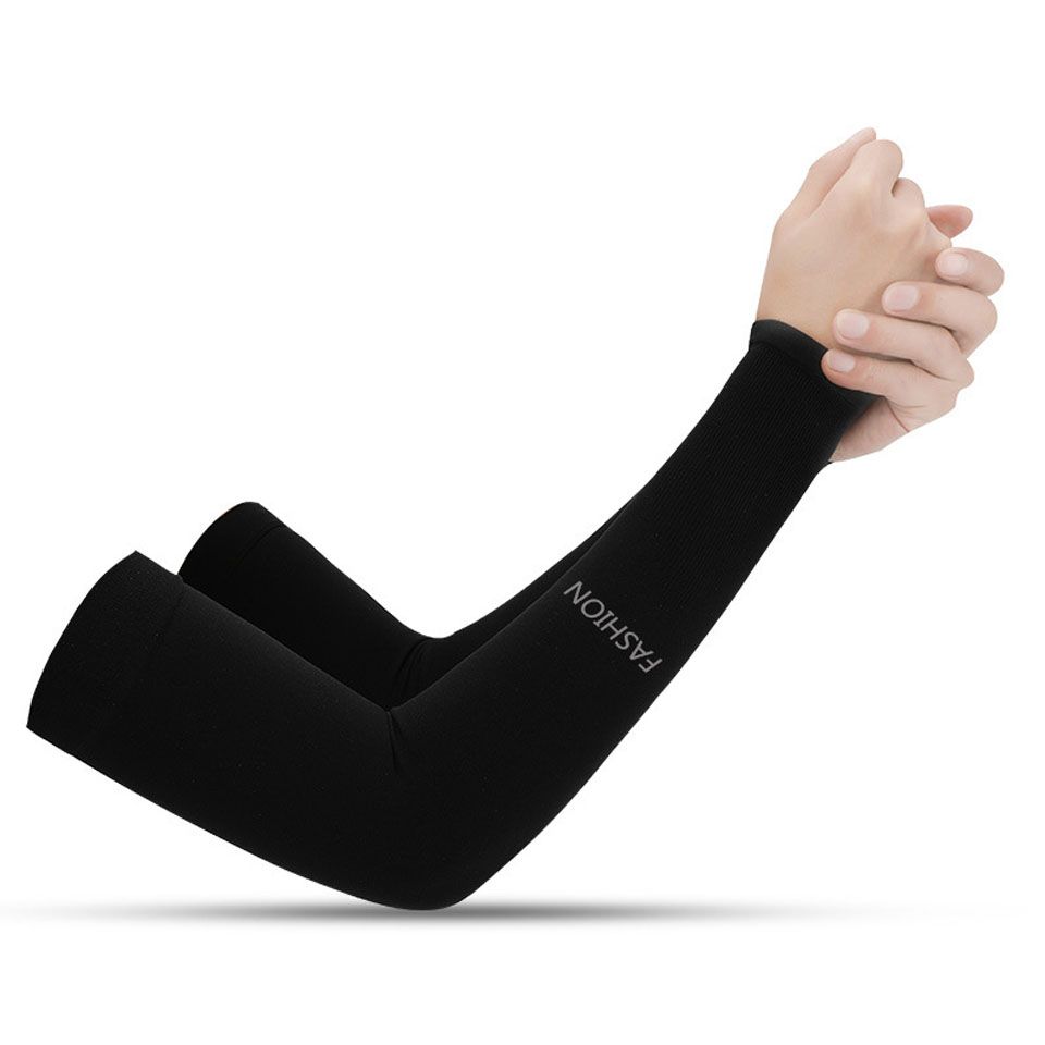 1 Pair Ice Fabric Arm Sleeves Mangas Warmers Summer Sport