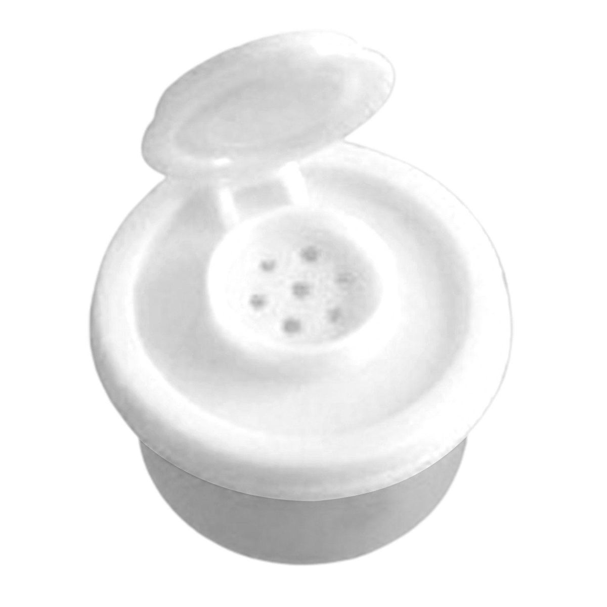 Travel-friendly Condiment Containers Moisture-proof Salt for Kitchen White