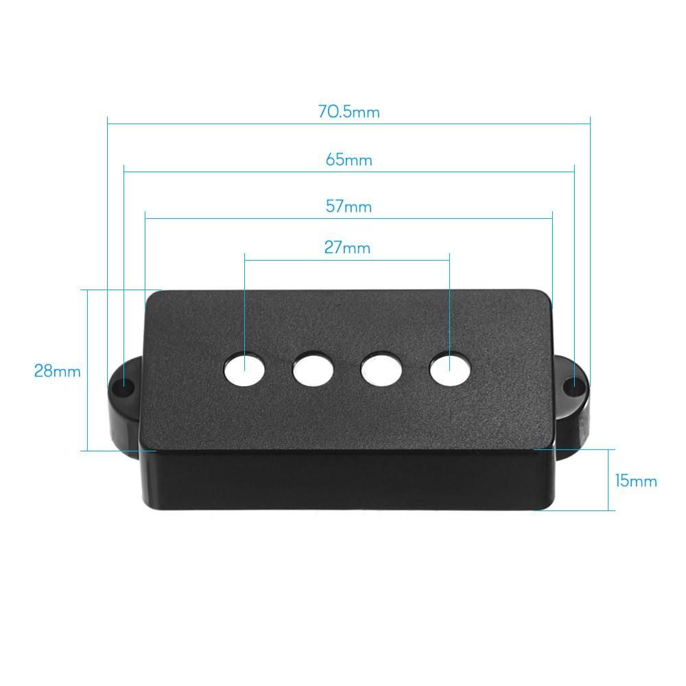 4-string Bass Guitar Pickup Covers