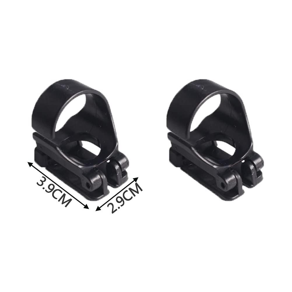 10Pcs Scuba Dive Universal Plastic Snorkel Keeper Retainer