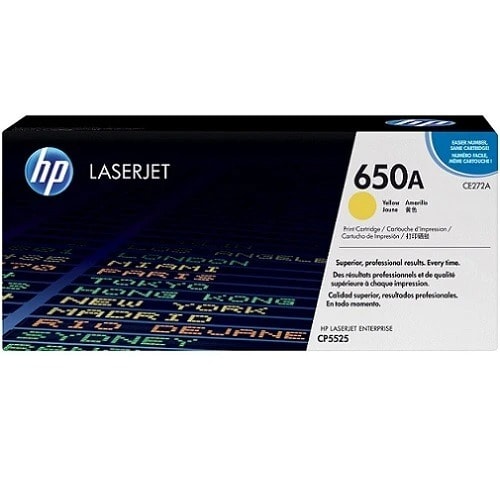 Yellow  Laserjet Toner Cartridge -650a