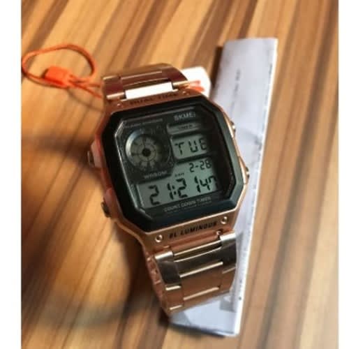 Men's Stainless Steel Bracelet Strap Wrist Watch