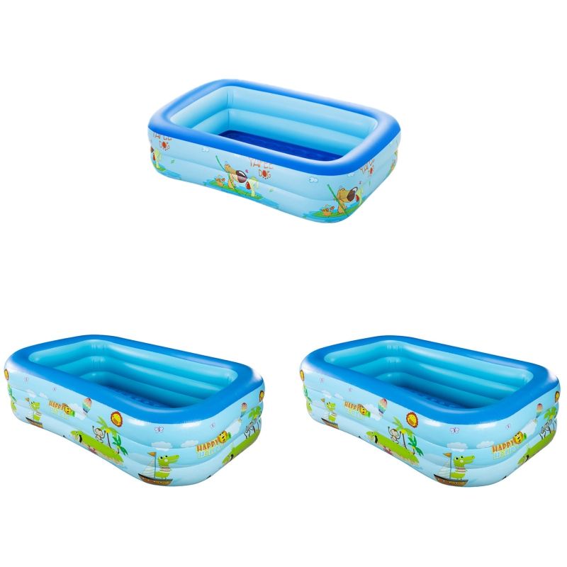Inflatable Swimming Ring, Pattern: 1.5m Three Layer Pool