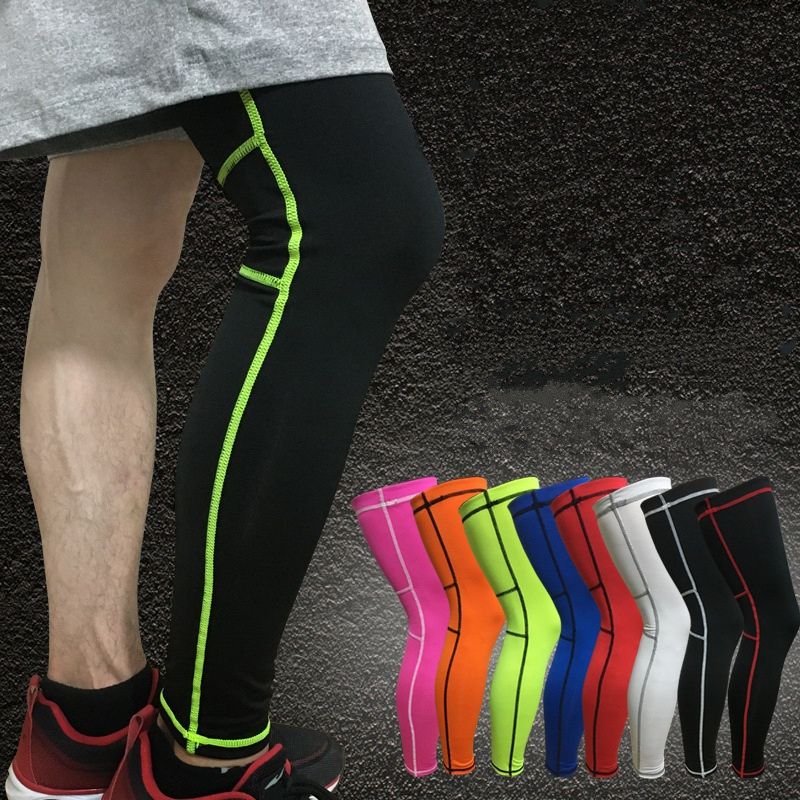 2 Pcs/lot Elastic Lycra Thigh Calf Compression Sleeves Leg